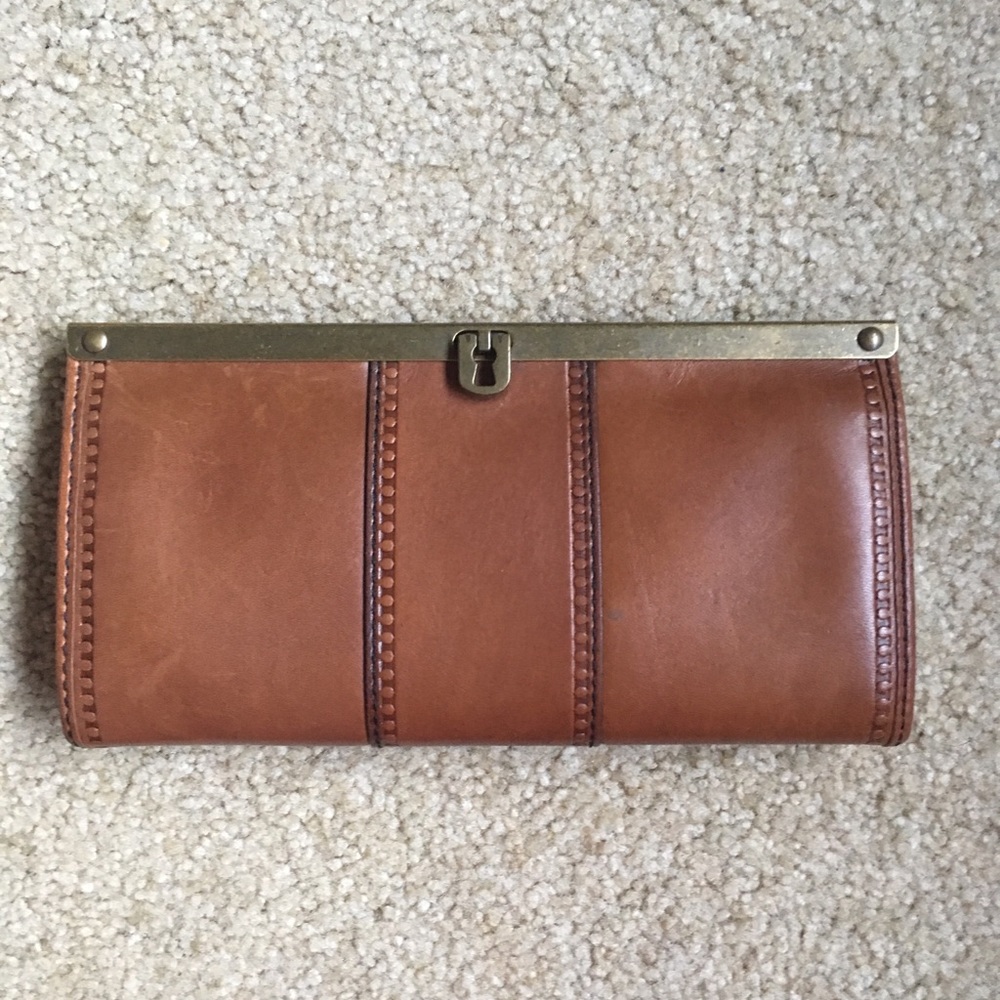 Tan Fossil Wallet